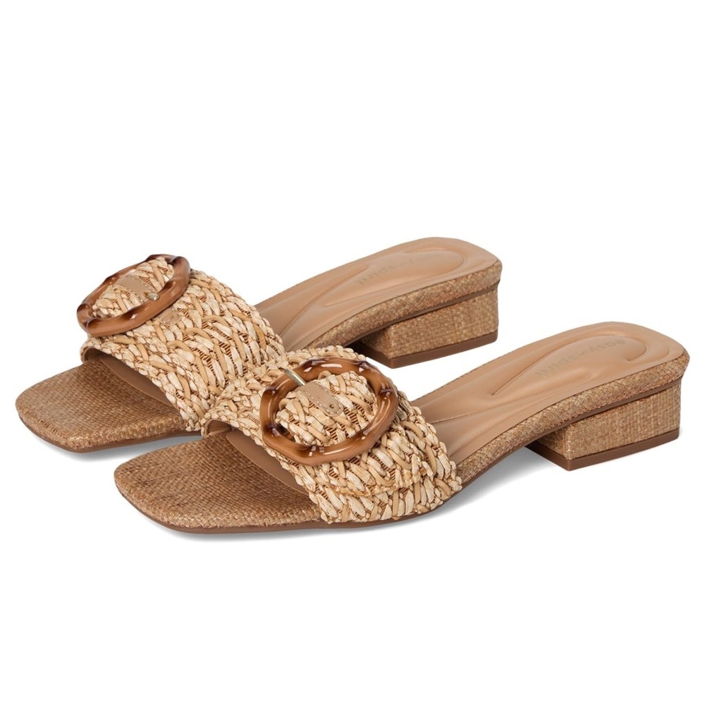 Easy Spirit Women's Gatlin Slide Sandal Beach Jute Straw Sandals NEW‎ Size 5.5